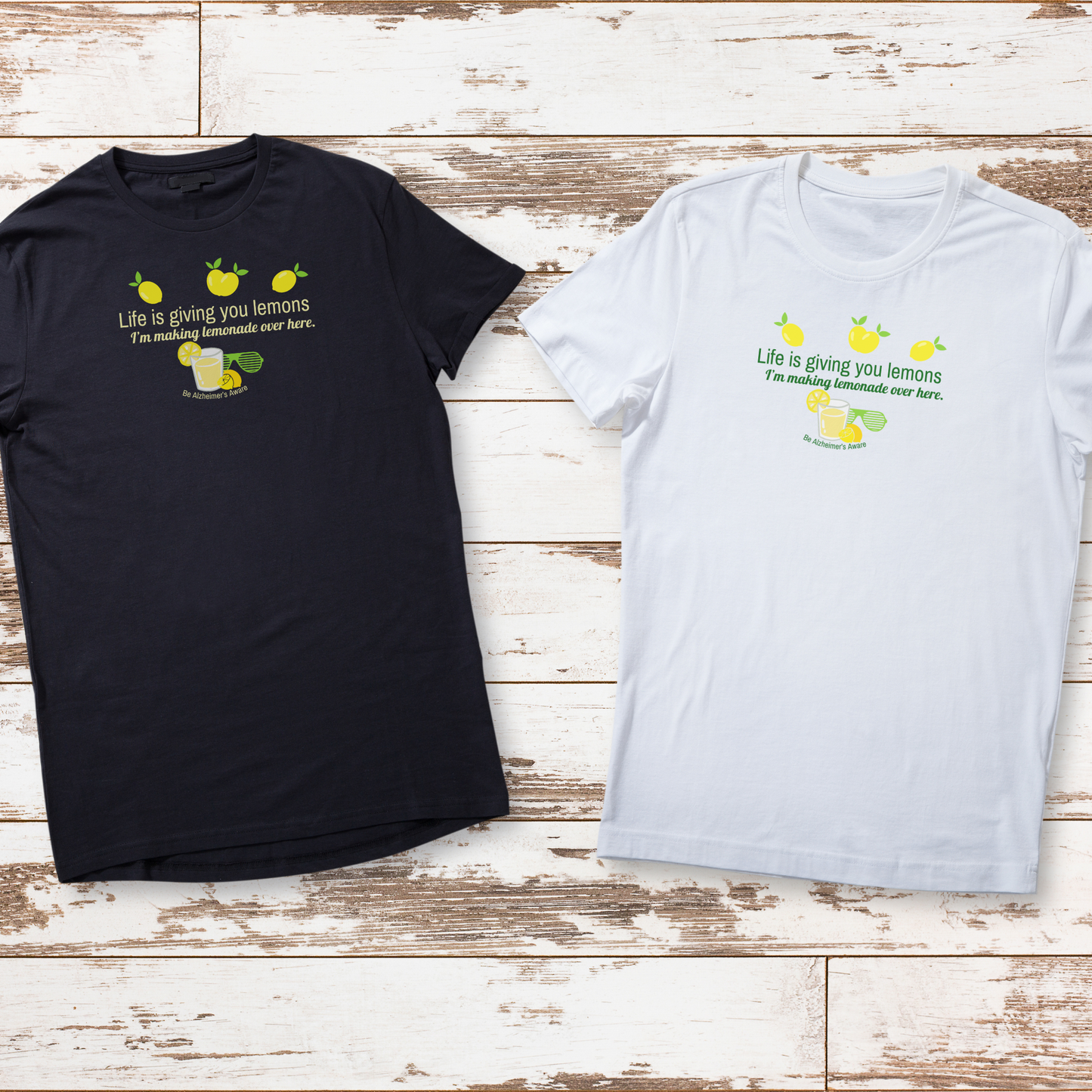 Life & Lemons Be Alzheimer's Aware Unisex Jersey Tee