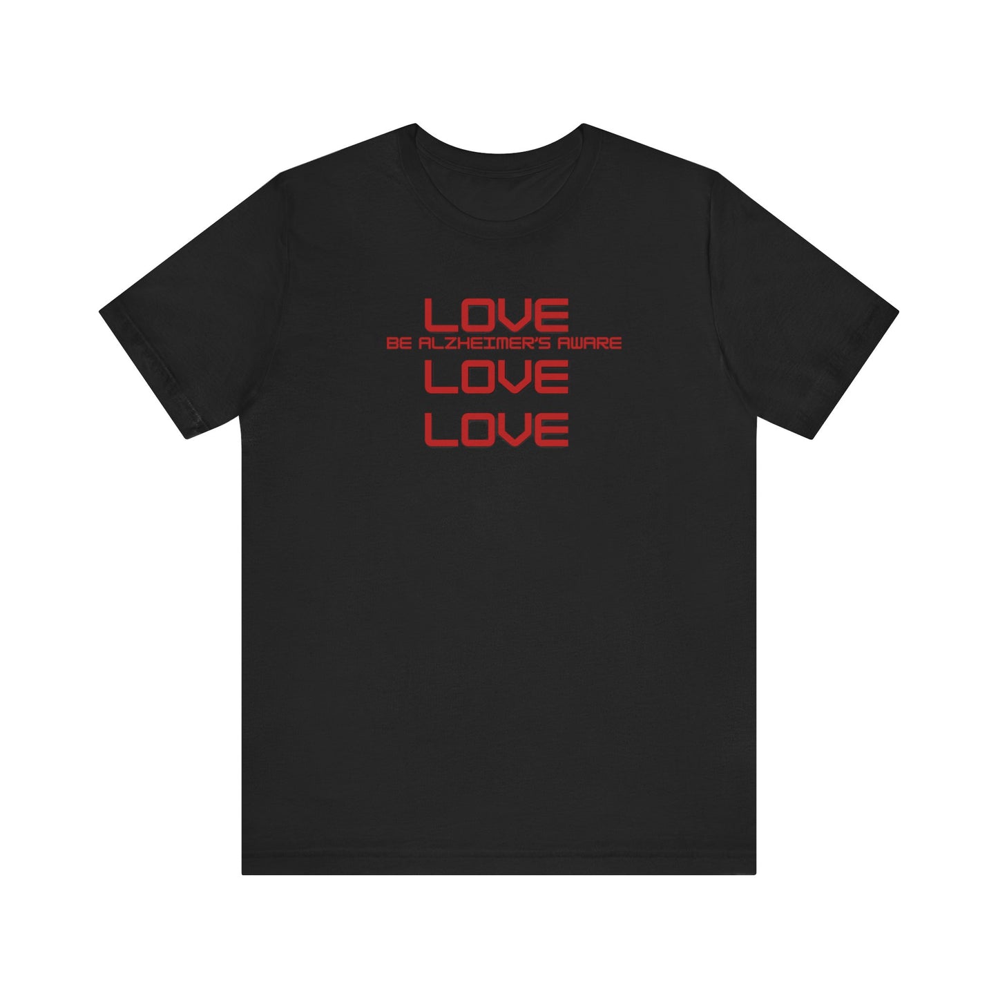 Be Alzheimer's Aware with Love Unisex T-shirt