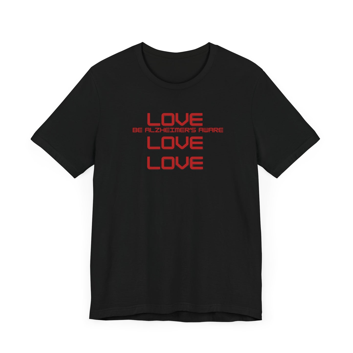 Be Alzheimer's Aware with Love Unisex T-shirt