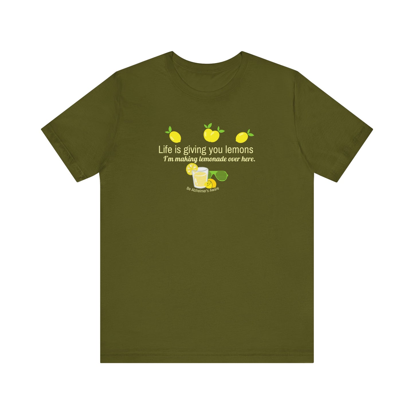 Life & Lemons Be Alzheimer's Aware Unisex Jersey Tee