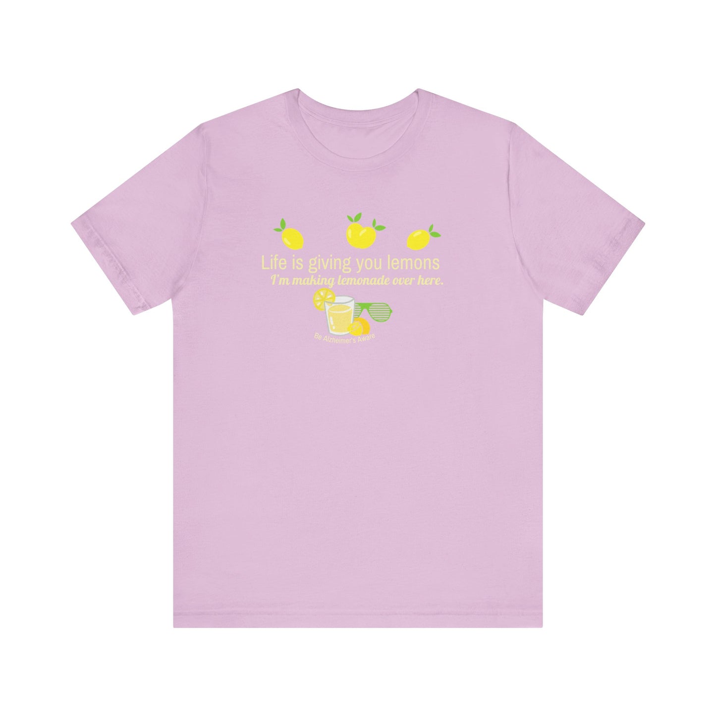 Life & Lemons Be Alzheimer's Aware Unisex Jersey Tee