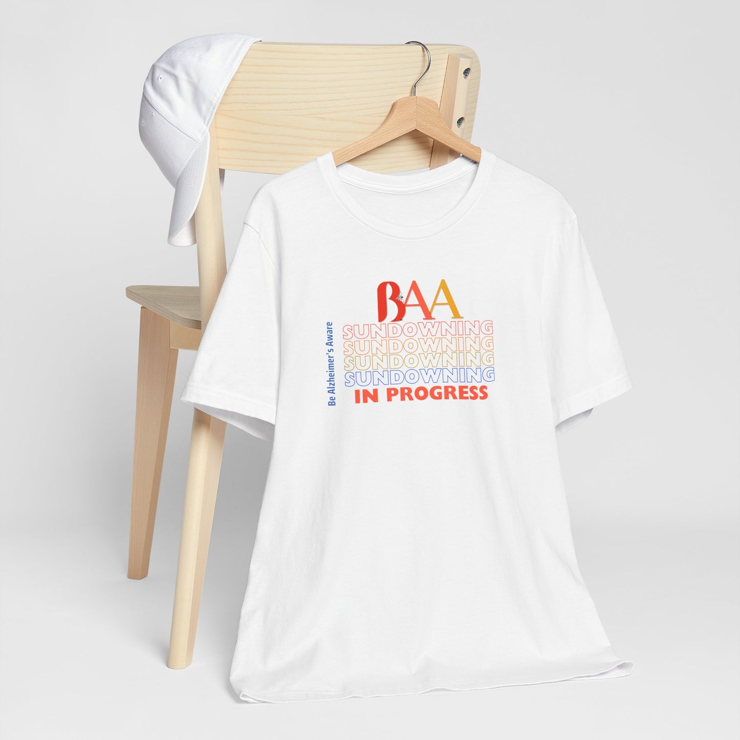 Be Alzheimer's Aware (BAA) Sundowning Unisex Jersey Short Sleeve Tee