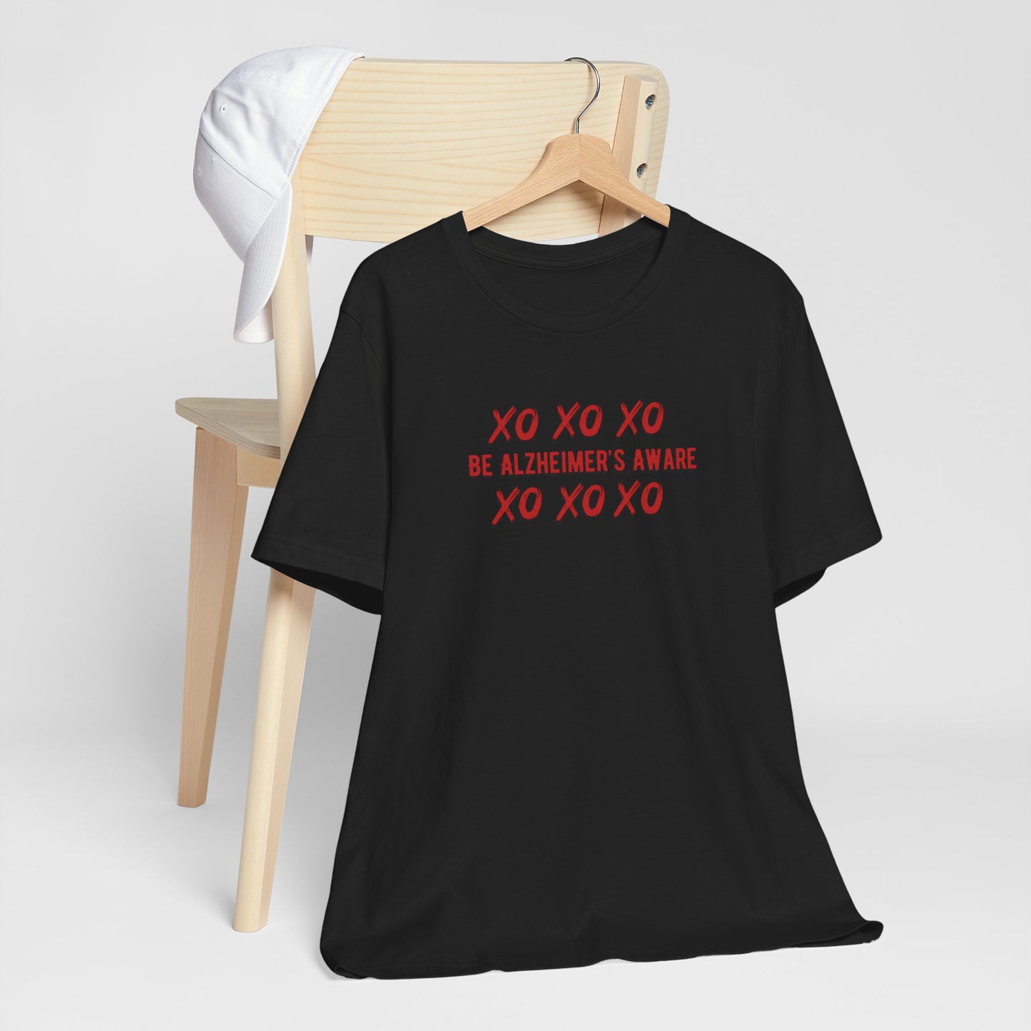 Be Alzheimer's Aware Xoxoxo with Love Unisex T-shirt