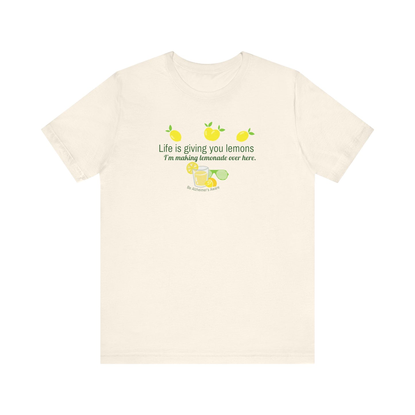 Life & Lemons Be Alzheimer's Aware Unisex Jersey Tee