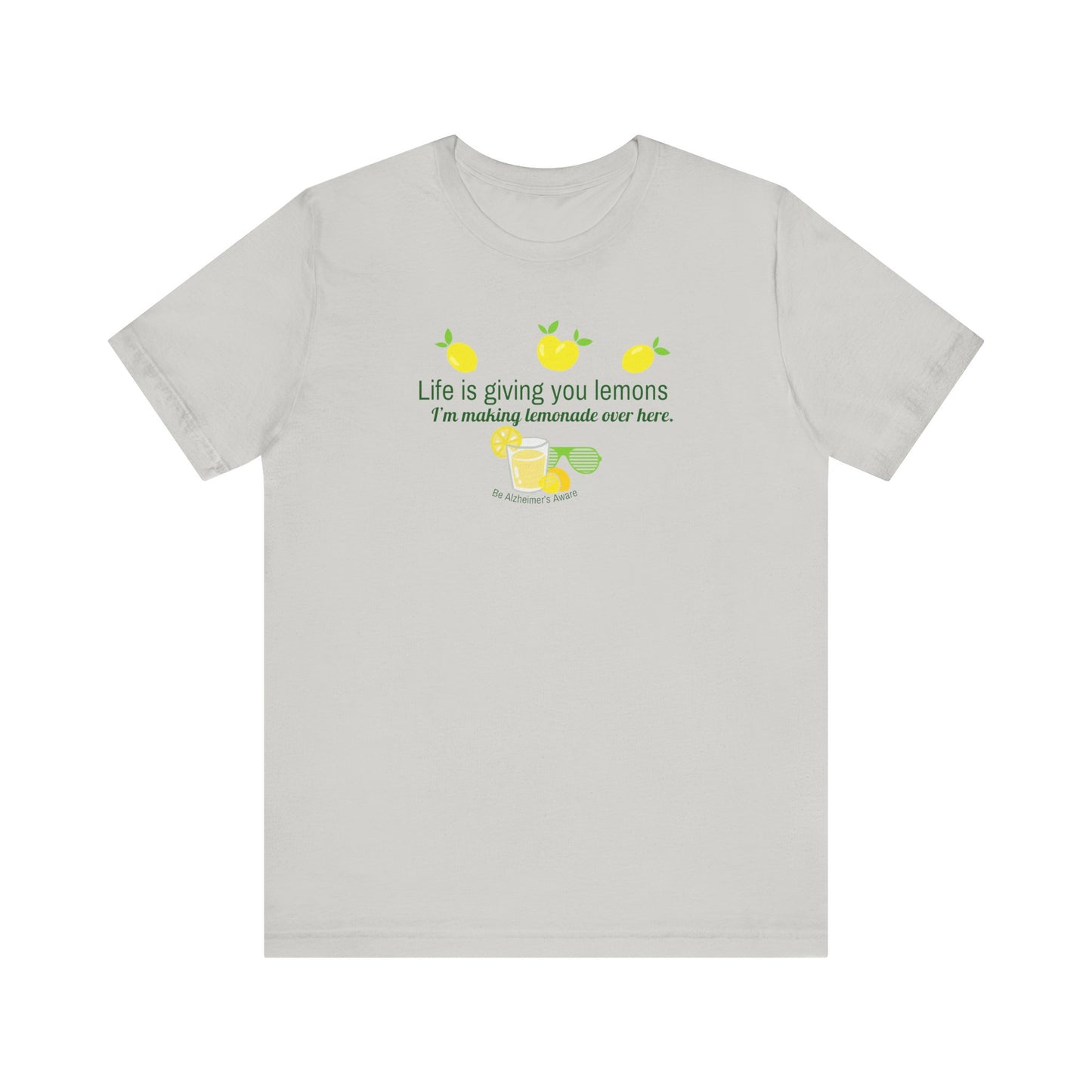 Life & Lemons Be Alzheimer's Aware Unisex Jersey Tee
