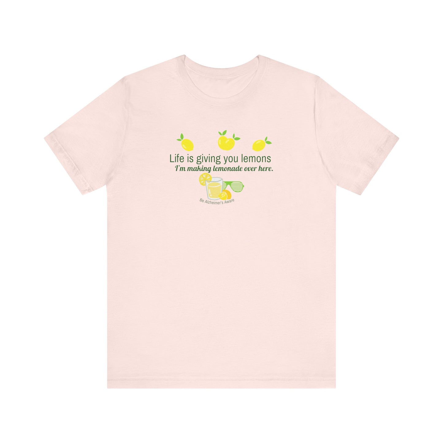 Life & Lemons Be Alzheimer's Aware Unisex Jersey Tee
