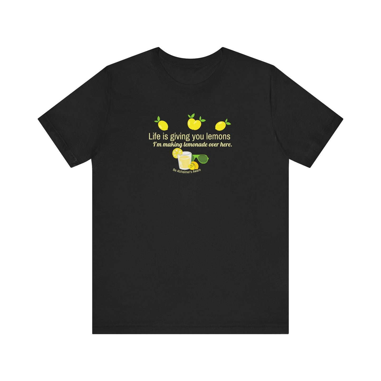 Life & Lemons Be Alzheimer's Aware Unisex Jersey Tee