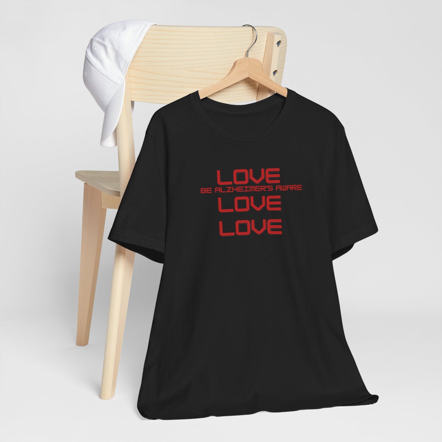 Be Alzheimer's Aware with Love Unisex T-shirt