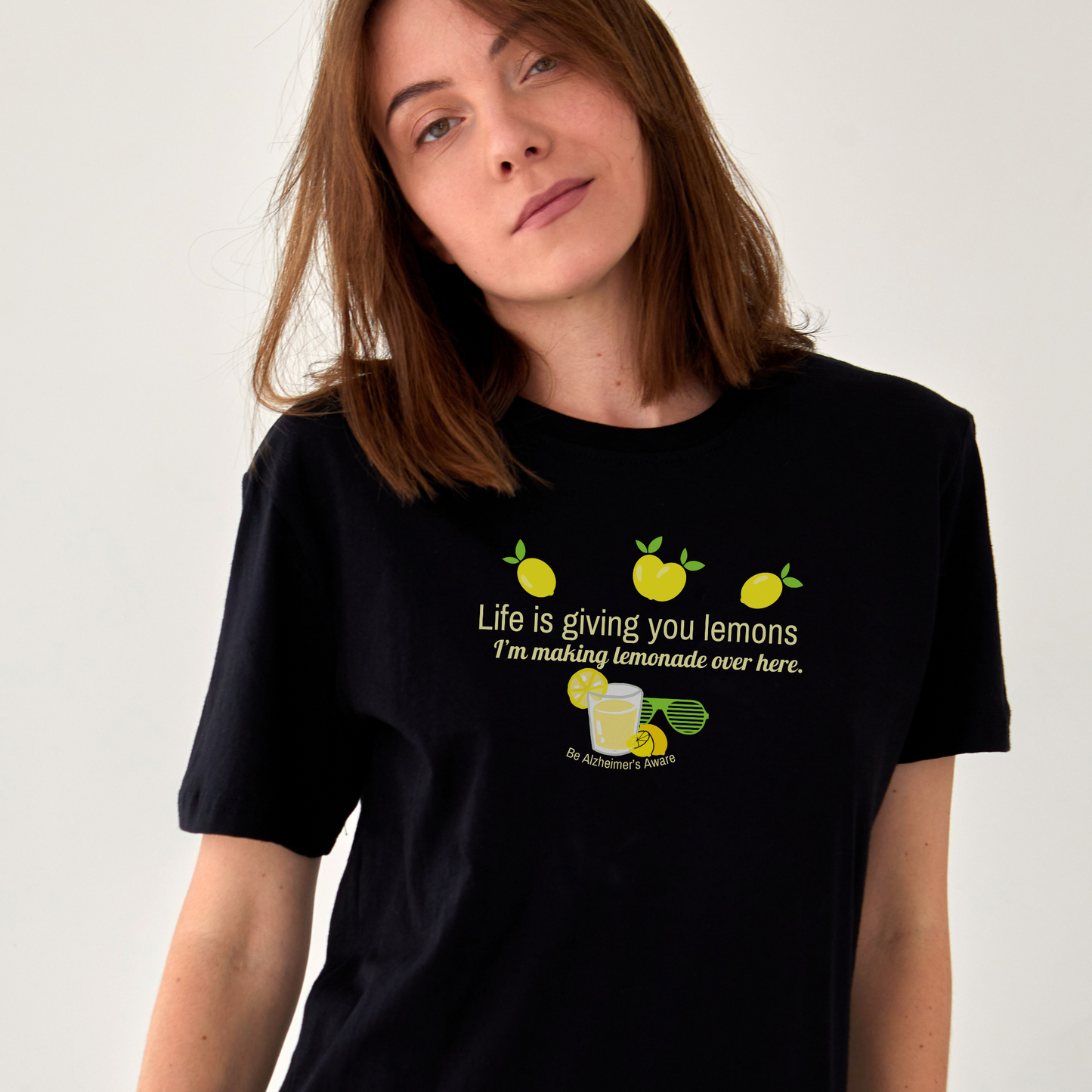 Life & Lemons Be Alzheimer's Aware Unisex Jersey Tee