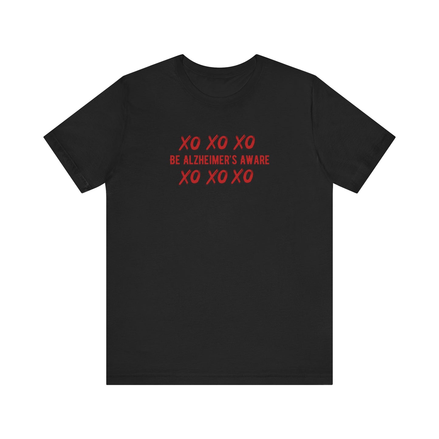 Be Alzheimer's Aware Xoxoxo with Love Unisex T-shirt